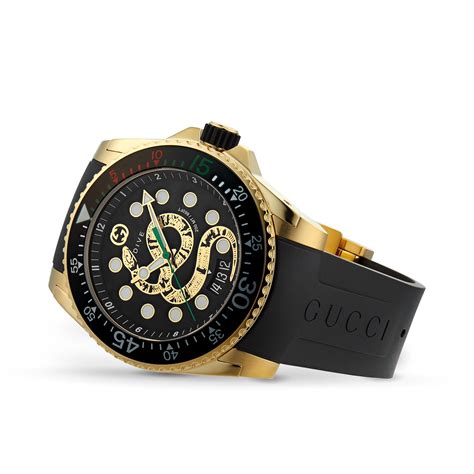 gucci mens dive 45mm watch